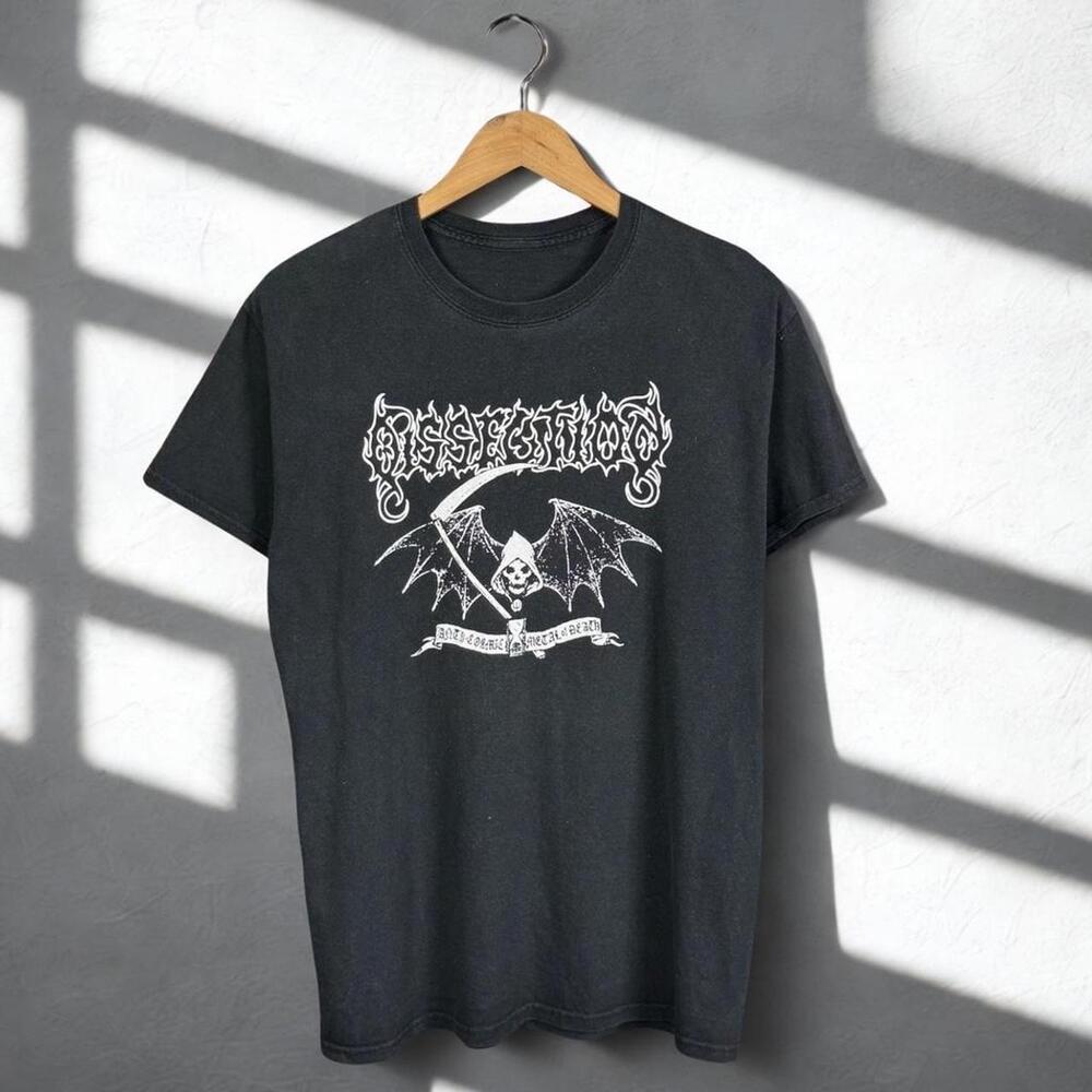 Dissection Anti Cosmic Metal Of Death Black T Shirt
